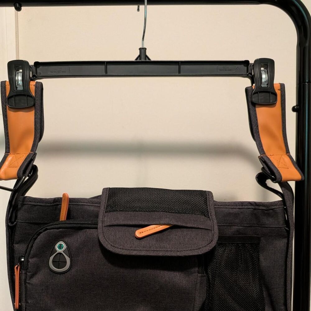 Black and Grey Bag Stroller Organizer
